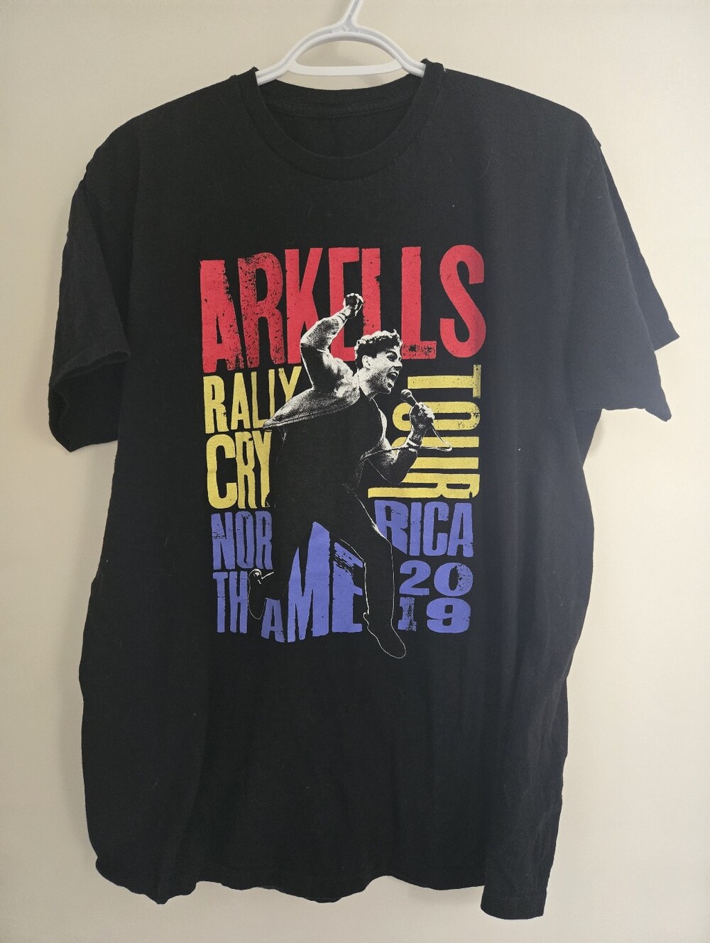 Mens The Arkells Rally Cry Tour 2019 Band TShirt - L
